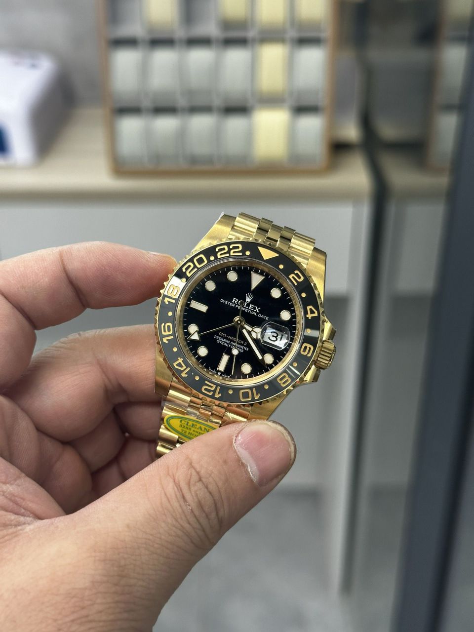 clean Rolex 一比一复刻高仿手表 GMT MASTER 皮蛋圈m126713grnr-0001 wrist watch  / R838