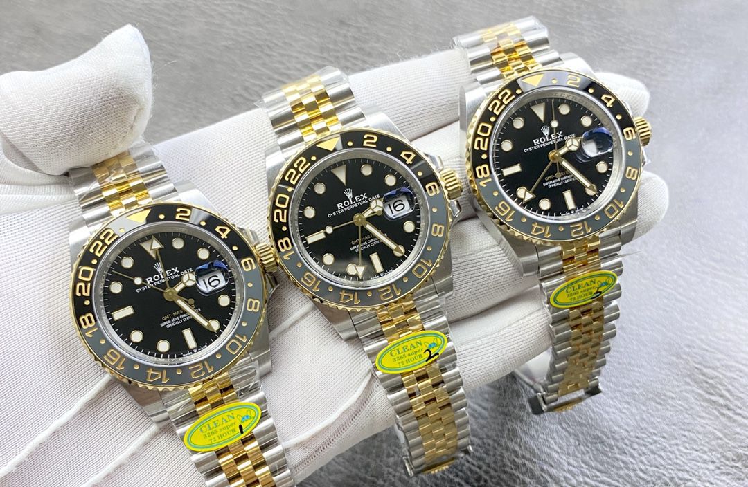clean Rolex 一比一复刻高仿手表 GMT MASTER 皮蛋圈m126713grnr-0001 wrist watch  / R838