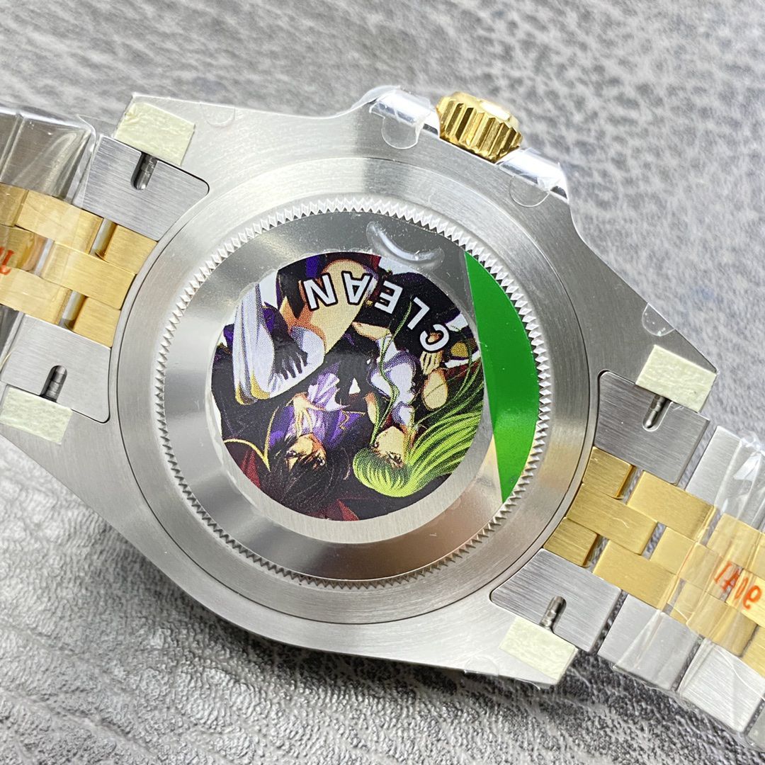clean Rolex 一比一复刻高仿手表 GMT MASTER 皮蛋圈m126713grnr-0001 wrist watch  / R838