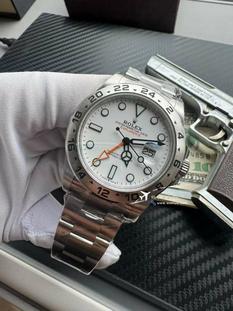  Video analysis  Rolex 探险家二代大白M226570-0001 top 复刻高仿 wrist watch  / R839