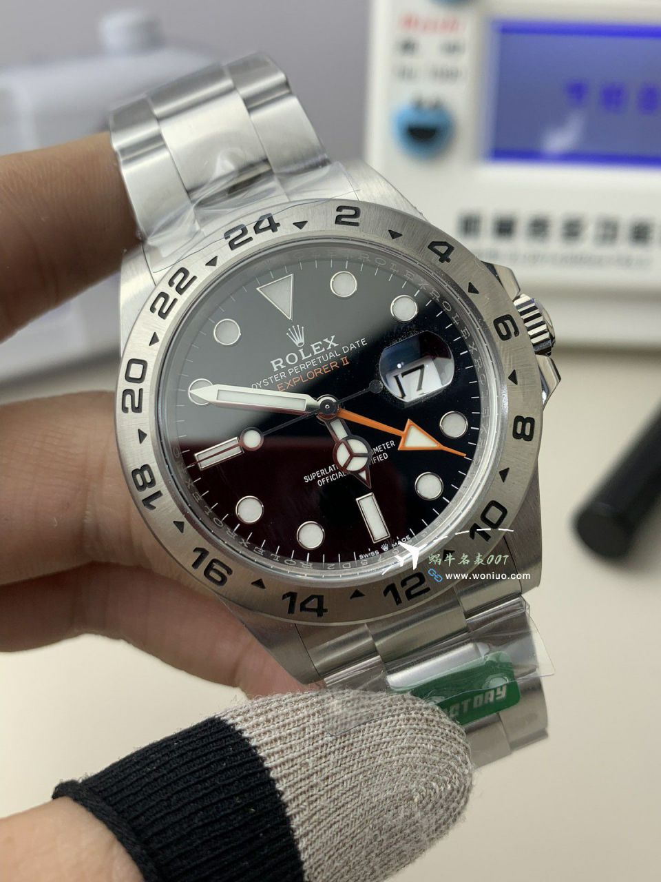  Video analysis  Rolex 探险家二代大白M226570-0001 top 复刻高仿 wrist watch  / R839