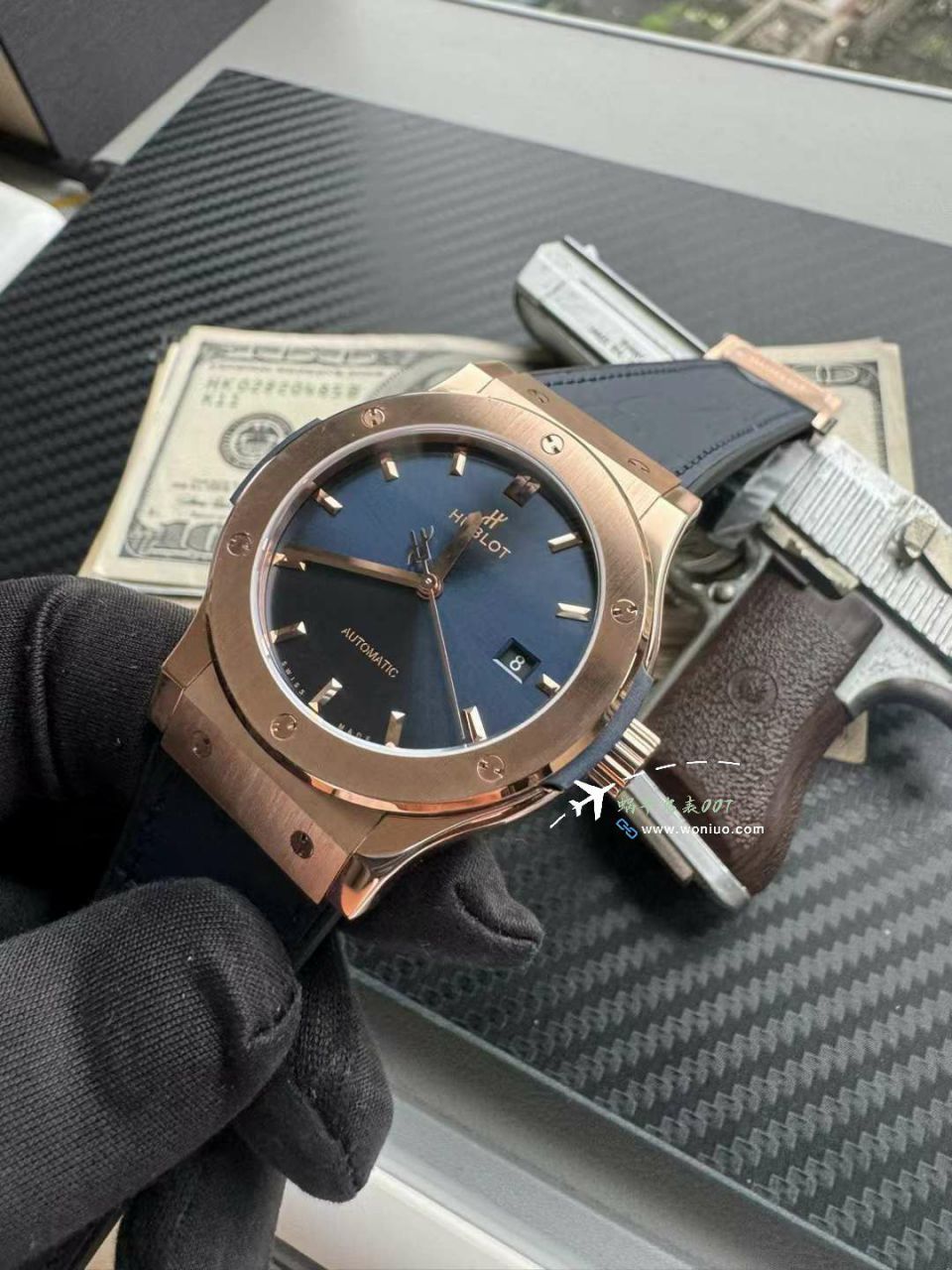  Video analysis  Hublot  表经典融合 top 复刻手表542.NX.7170.LR，542.OX.7180.LR高仿 wrist watch  / YB130