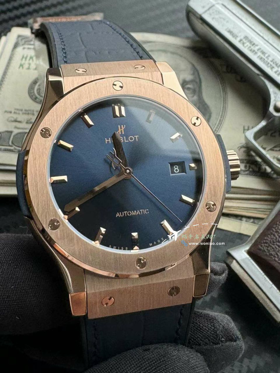  Video analysis  Hublot  表经典融合 top 复刻手表542.NX.7170.LR，542.OX.7180.LR高仿 wrist watch  / YB130