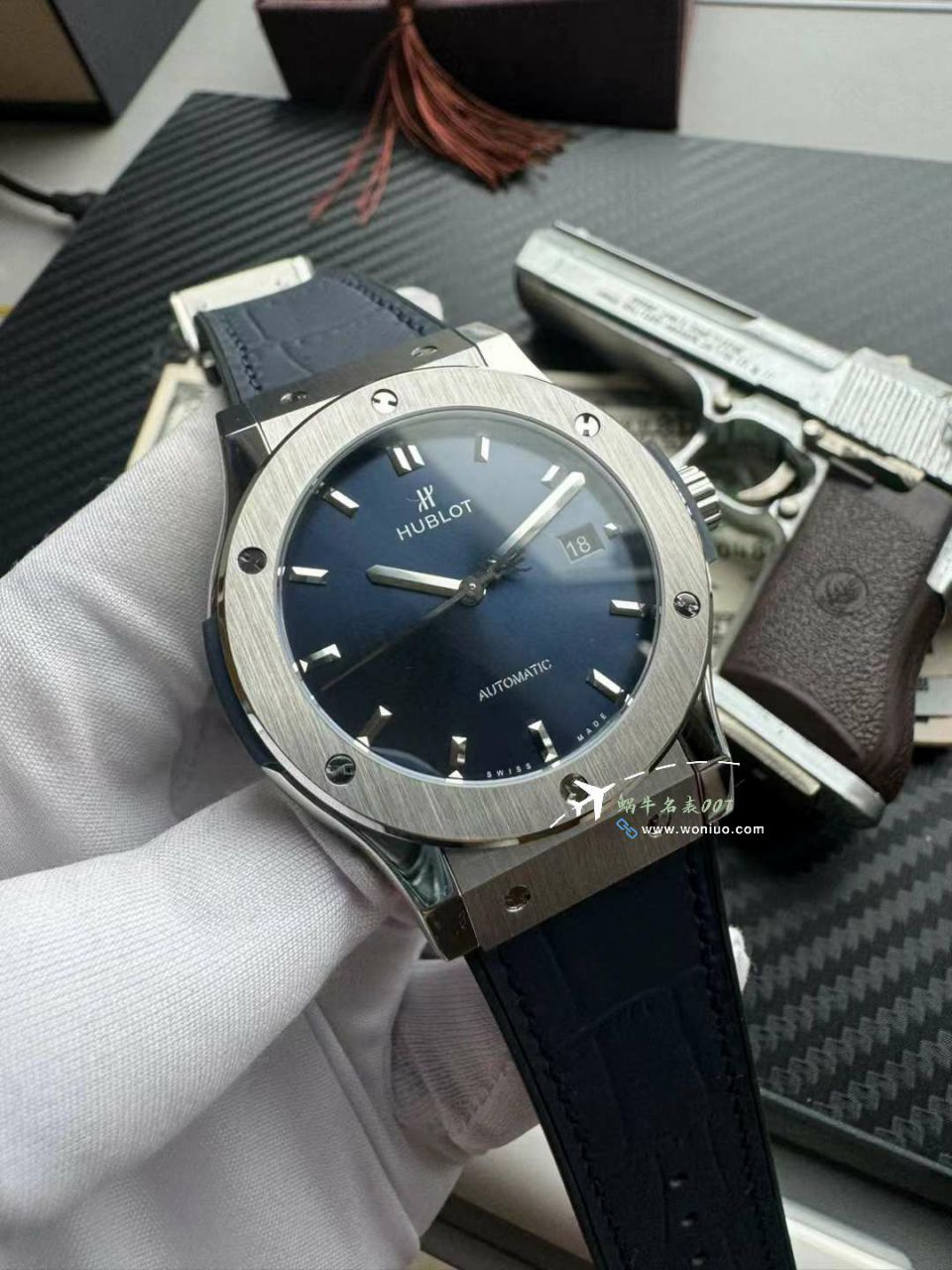  Video analysis  Hublot  表经典融合 top 复刻手表542.NX.7170.LR，542.OX.7180.LR高仿 wrist watch  / YB130