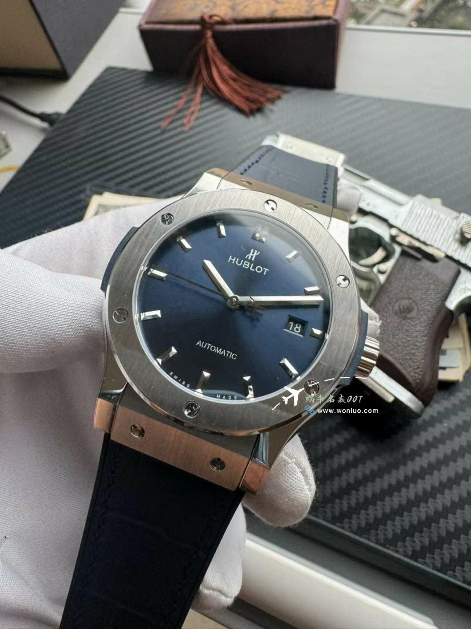  Video analysis  Hublot  表经典融合 top 复刻手表542.NX.7170.LR，542.OX.7180.LR高仿 wrist watch  / YB130