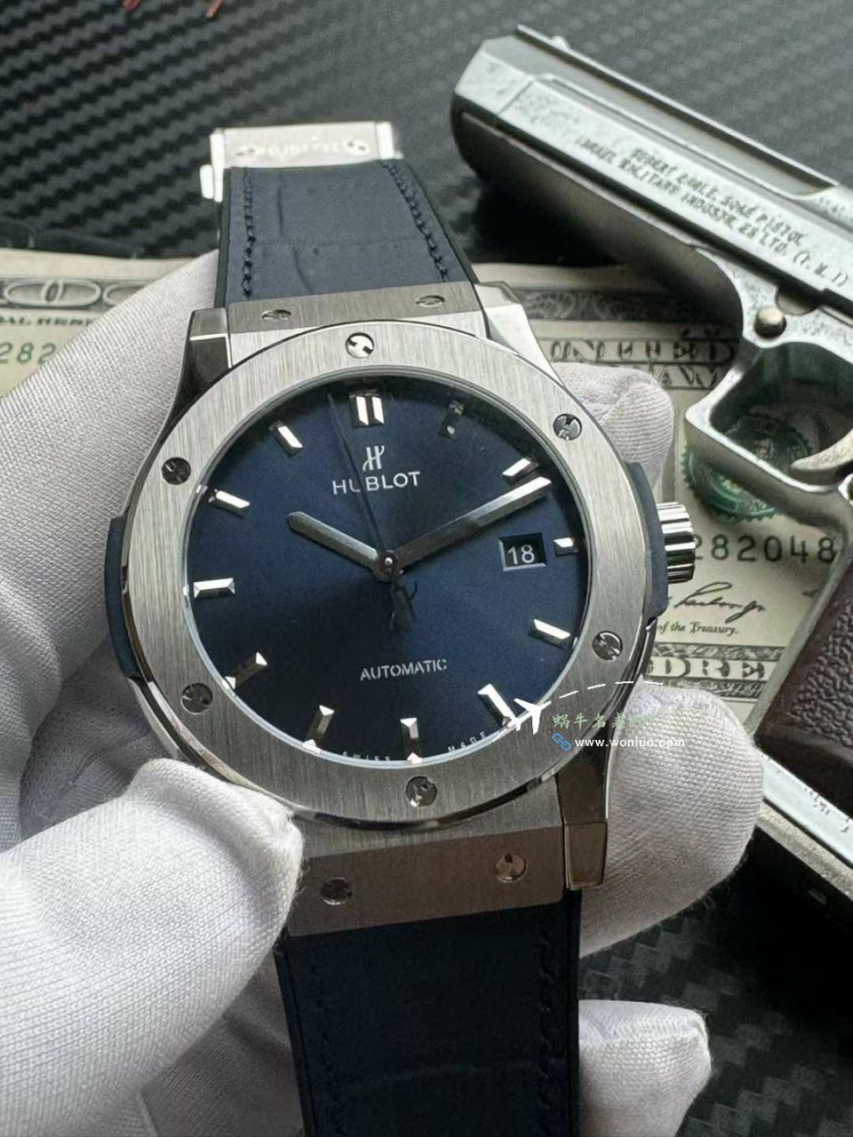  Video analysis  Hublot  表经典融合 top 复刻手表542.NX.7170.LR，542.OX.7180.LR高仿 wrist watch  / YB130