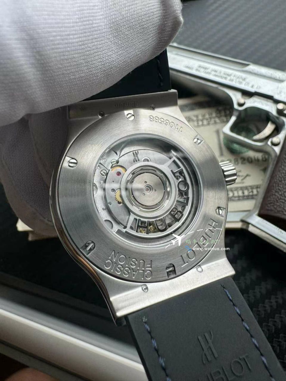  Video analysis  Hublot  表经典融合 top 复刻手表542.NX.7170.LR，542.OX.7180.LR高仿 wrist watch  / YB130