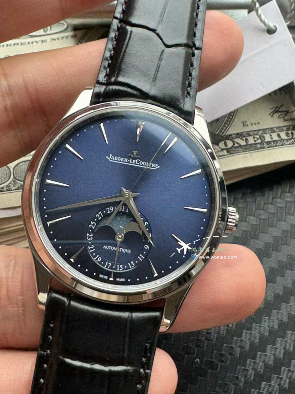  Video analysis APS Factory  Jaeger-LeCoultre 月相 top 复刻高仿超薄月相1368480，1362511，1368471，1368430手表 / JJ196