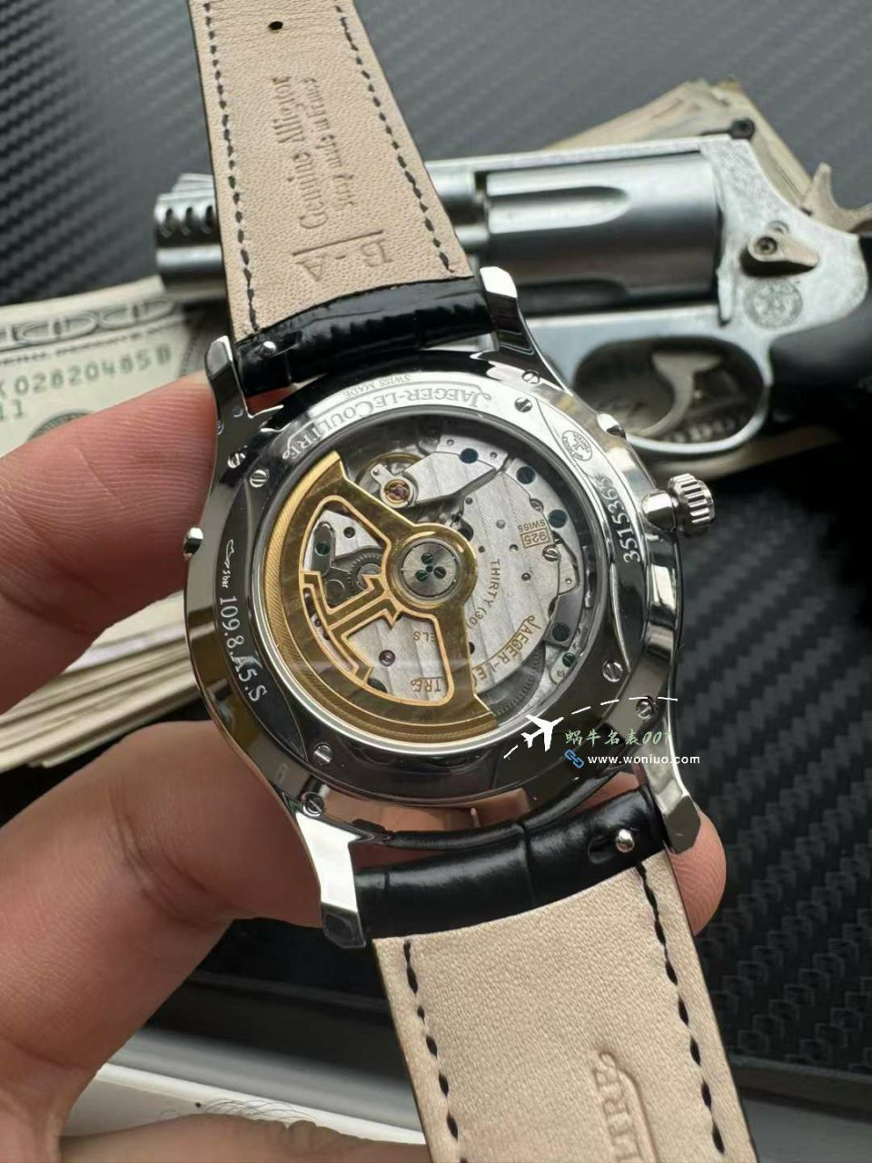  Video analysis APS Factory  Jaeger-LeCoultre 月相 top 复刻高仿超薄月相1368480，1362511，1368471，1368430手表 / JJ196