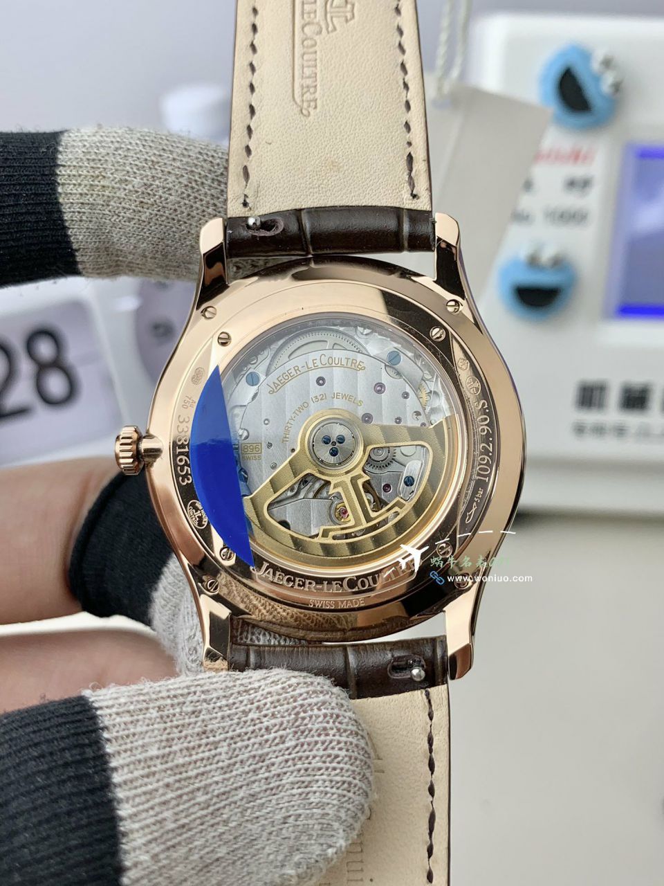  Video analysis APS Factory  Jaeger-LeCoultre 月相 top 复刻高仿超薄月相1368480，1362511，1368471，1368430手表 / JJ196