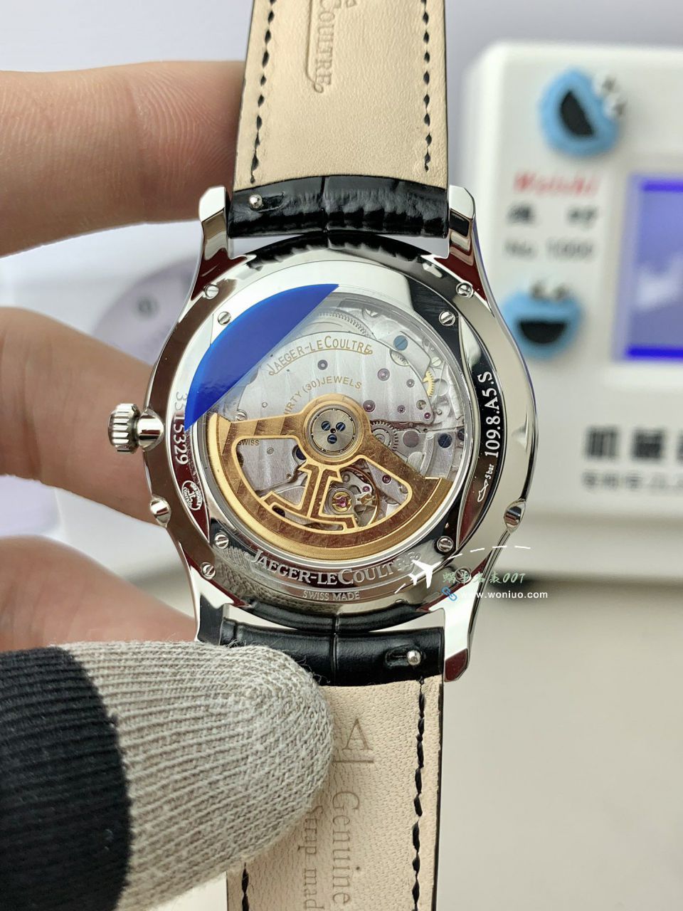  Video analysis APS Factory  Jaeger-LeCoultre 月相 top 复刻高仿超薄月相1368480，1362511，1368471，1368430手表 / JJ196