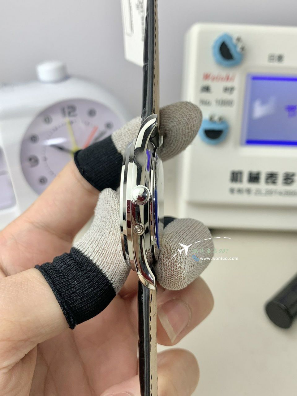  Video analysis APS Factory  Jaeger-LeCoultre 月相 top 复刻高仿超薄月相1368480，1362511，1368471，1368430手表 / JJ196