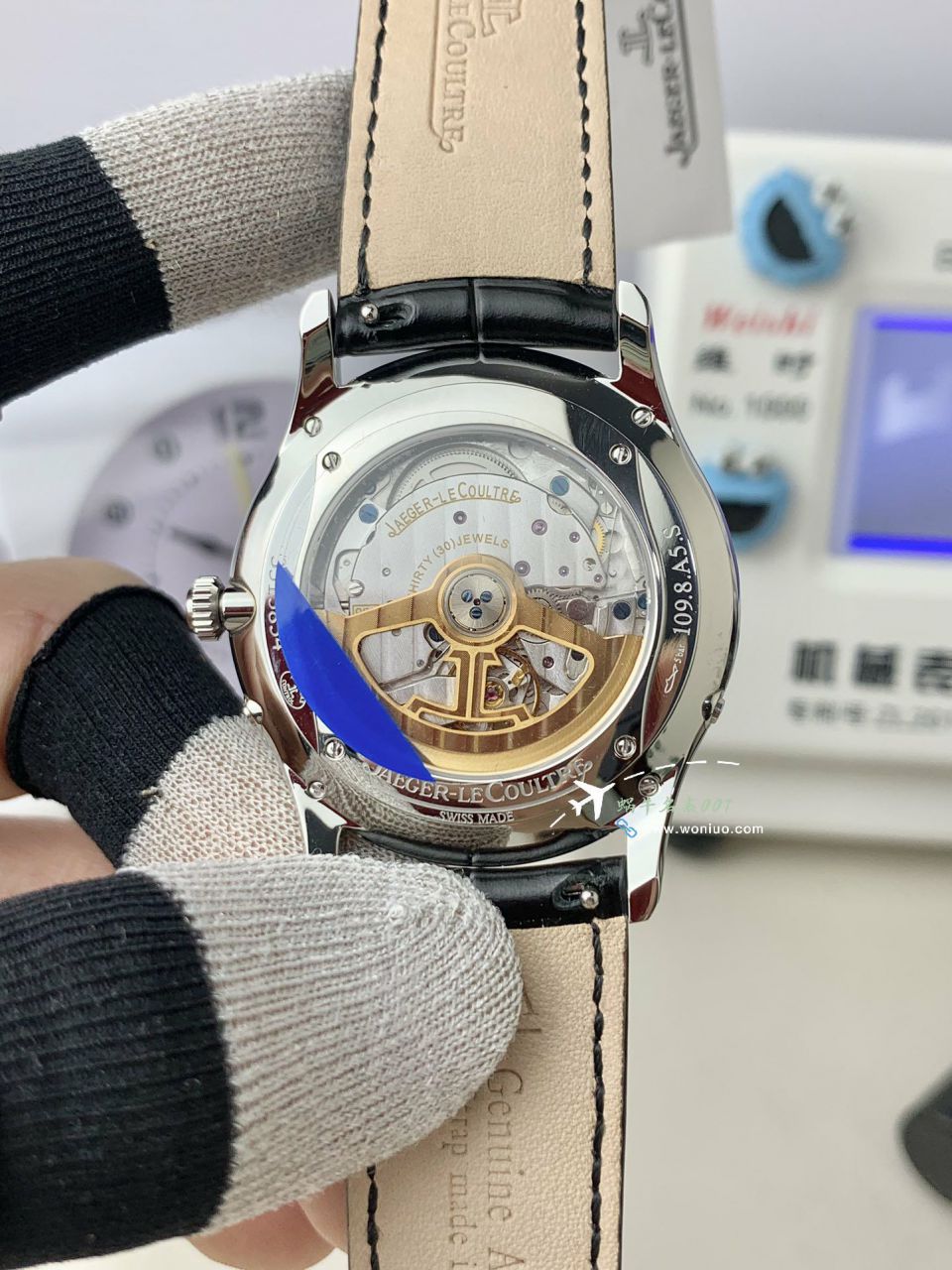  Video analysis APS Factory  Jaeger-LeCoultre 月相 top 复刻高仿超薄月相1368480，1362511，1368471，1368430手表 / JJ196
