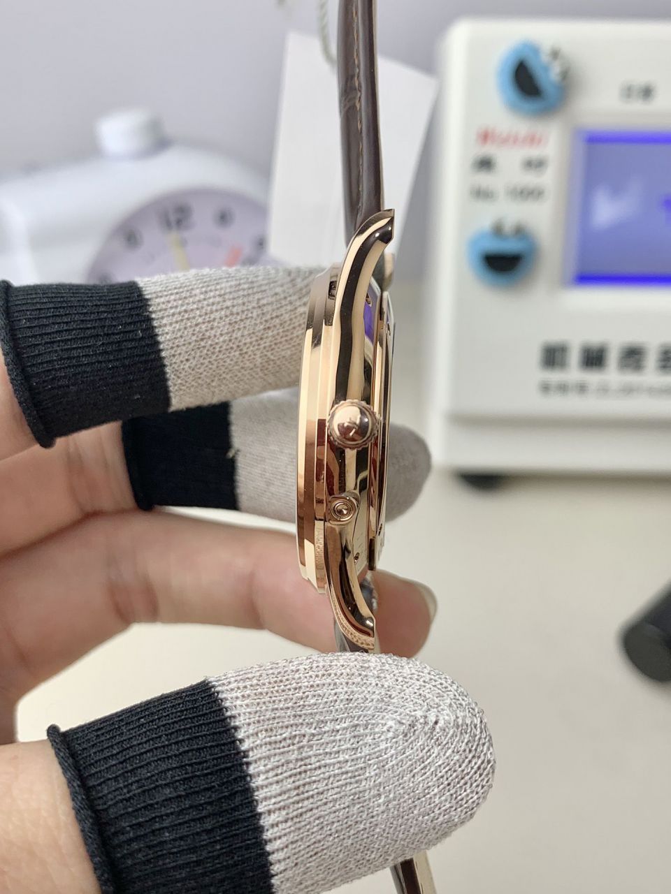  Video analysis APS Factory  Jaeger-LeCoultre 月相 top 复刻高仿超薄月相1368480，1362511，1368471，1368430手表 / JJ196