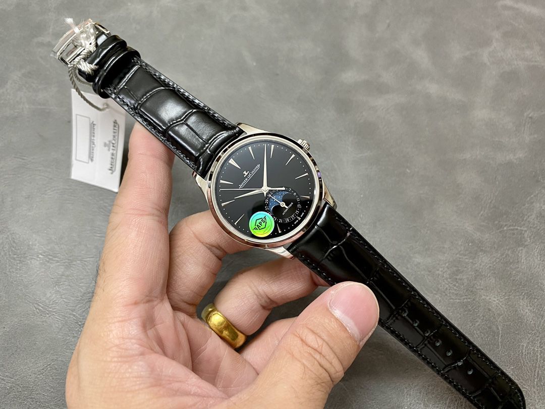 APS超A复刻高仿 Jaeger-LeCoultre 大师 Jaeger-LeCoultre 月相新品1368471手表 / JJ198