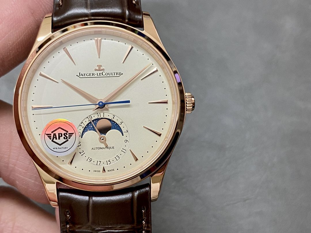 APS Jaeger-LeCoultre 月相大师系列一比一高仿1362511 wrist watch  / JJ197