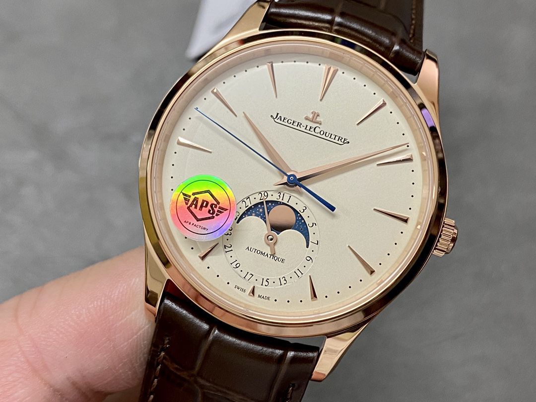 APS Jaeger-LeCoultre 月相大师系列一比一高仿1362511 wrist watch  / JJ197