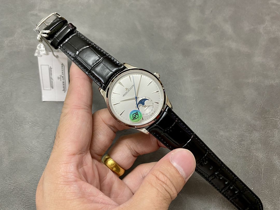 APS Factory 一比一复刻高仿 Jaeger-LeCoultre 月相大师系列1368430 wrist watch  / JJ199
