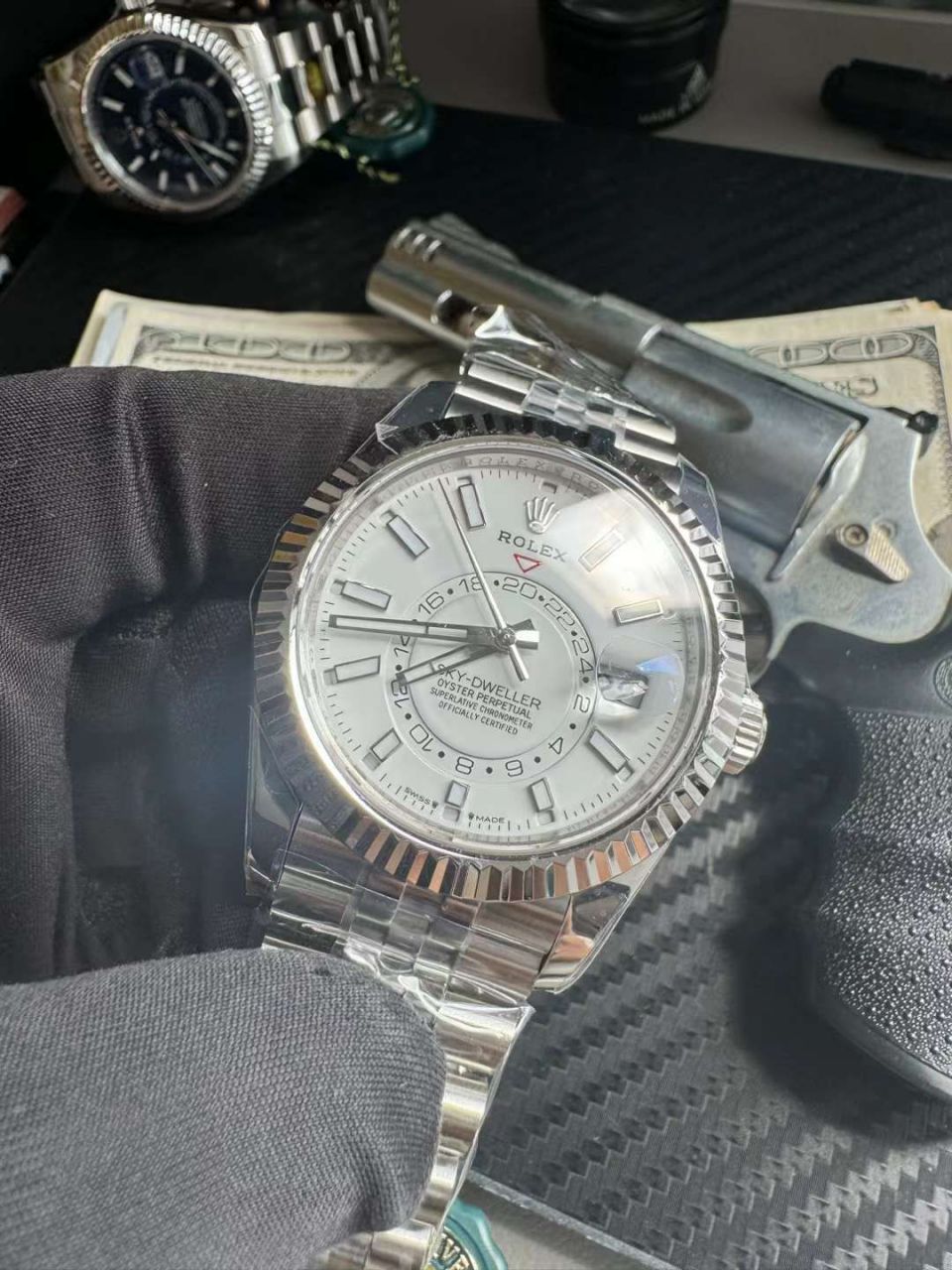 ZF Factory 天行者 Rolex 复刻高仿纵航者型m336934-0004 wrist watch  / R852