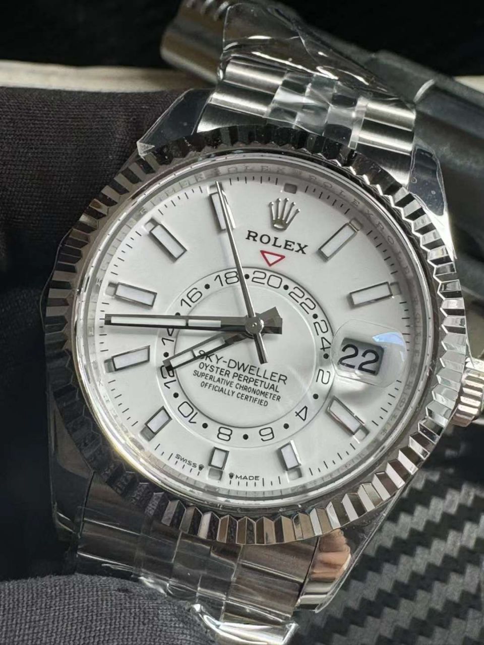 ZF Factory 天行者 Rolex 复刻高仿纵航者型m336934-0004 wrist watch  / R852