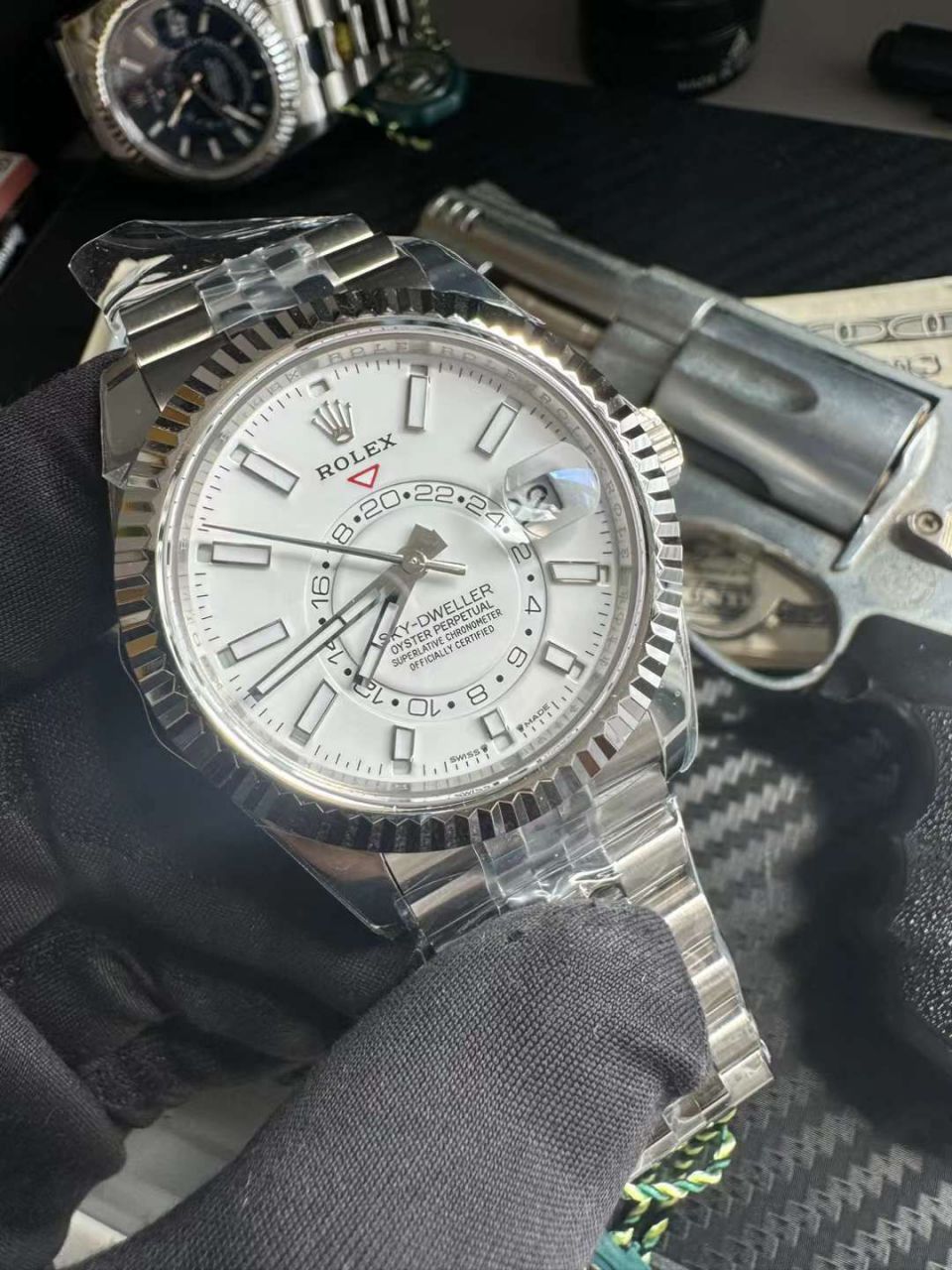 ZF Factory 天行者 Rolex 复刻高仿纵航者型m336934-0004 wrist watch  / R852