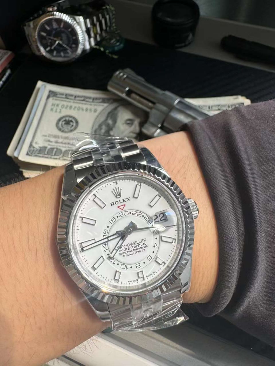 ZF Factory 天行者 Rolex 复刻高仿纵航者型m336934-0004 wrist watch  / R852