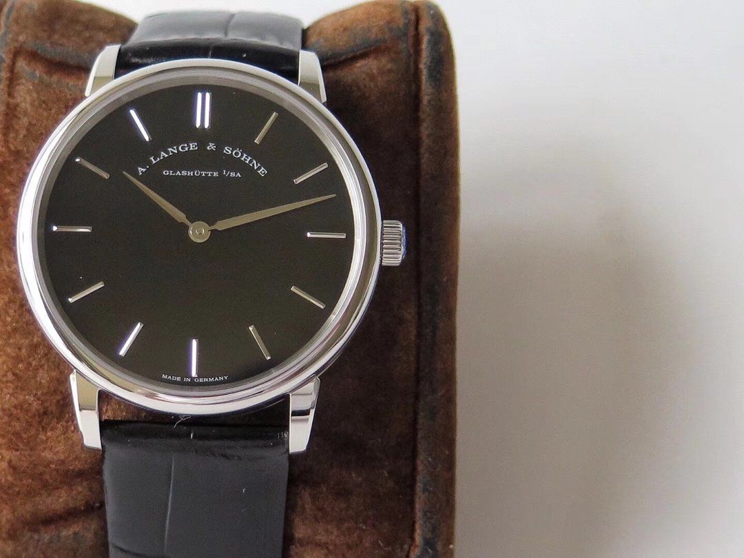  Video analysis SV Factory 一比一复刻朗格高仿萨克森系列星空205.086 wrist watch  / LS019