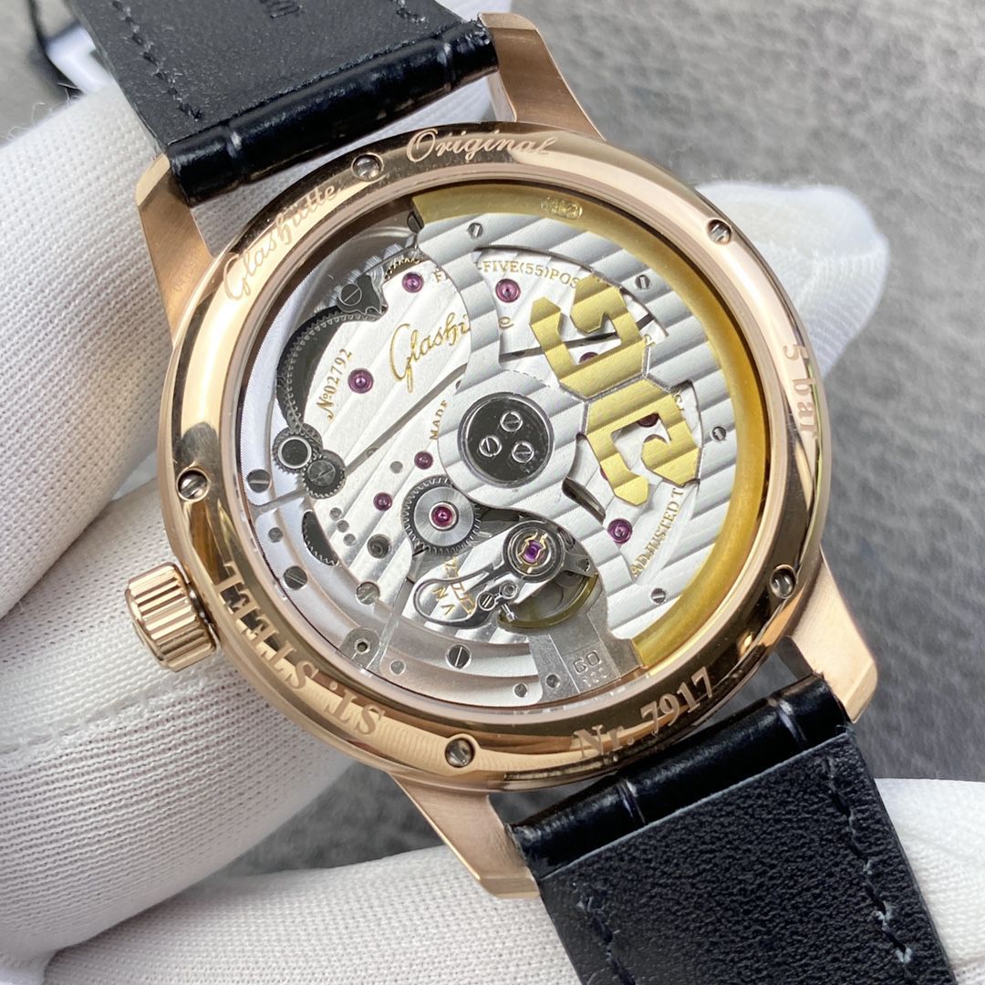  Video analysis glashuette original原创议员月相 top 复刻高仿100-04-05-12-30，1-36-04-01-02-61，1-36-24-02-05-62 / GLA070