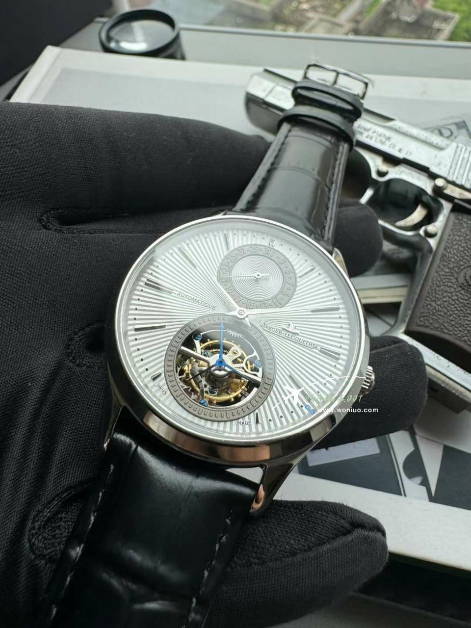 Video analysis  Jaeger-LeCoultre 大师自动 Tourbillon  高端 真 Tourbillon 手表 / JJ197