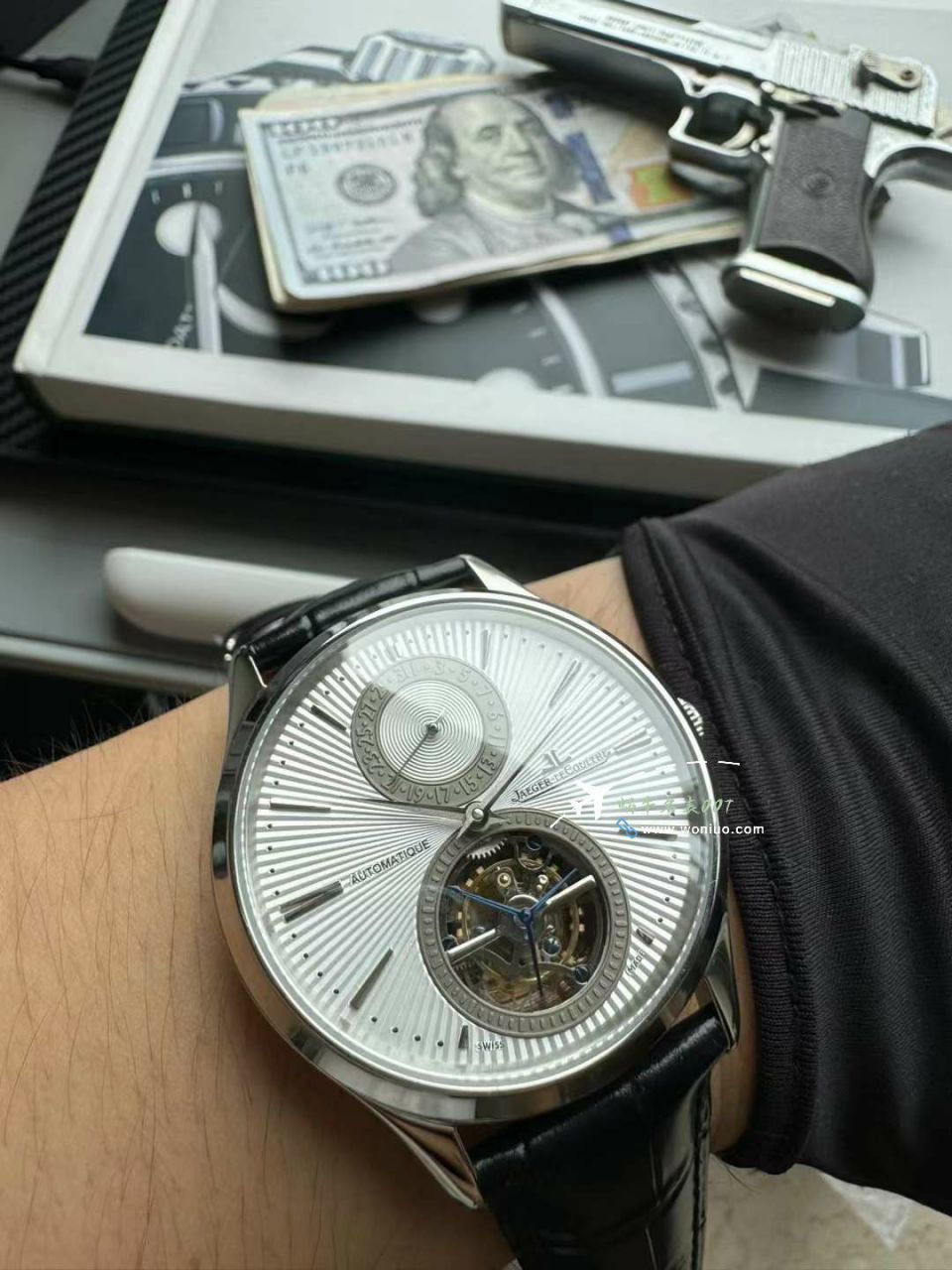  Video analysis  Jaeger-LeCoultre 大师自动 Tourbillon  高端 真 Tourbillon 手表 / JJ197