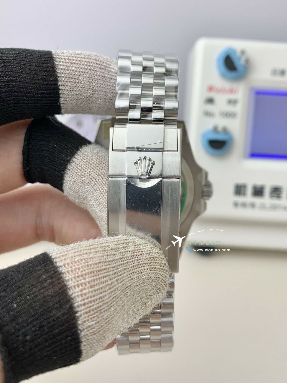  Video analysis  top 复刻C+V3 Rolex  GMT MASTER II高仿可乐圈m126710blro-0001 wrist watch  / R856