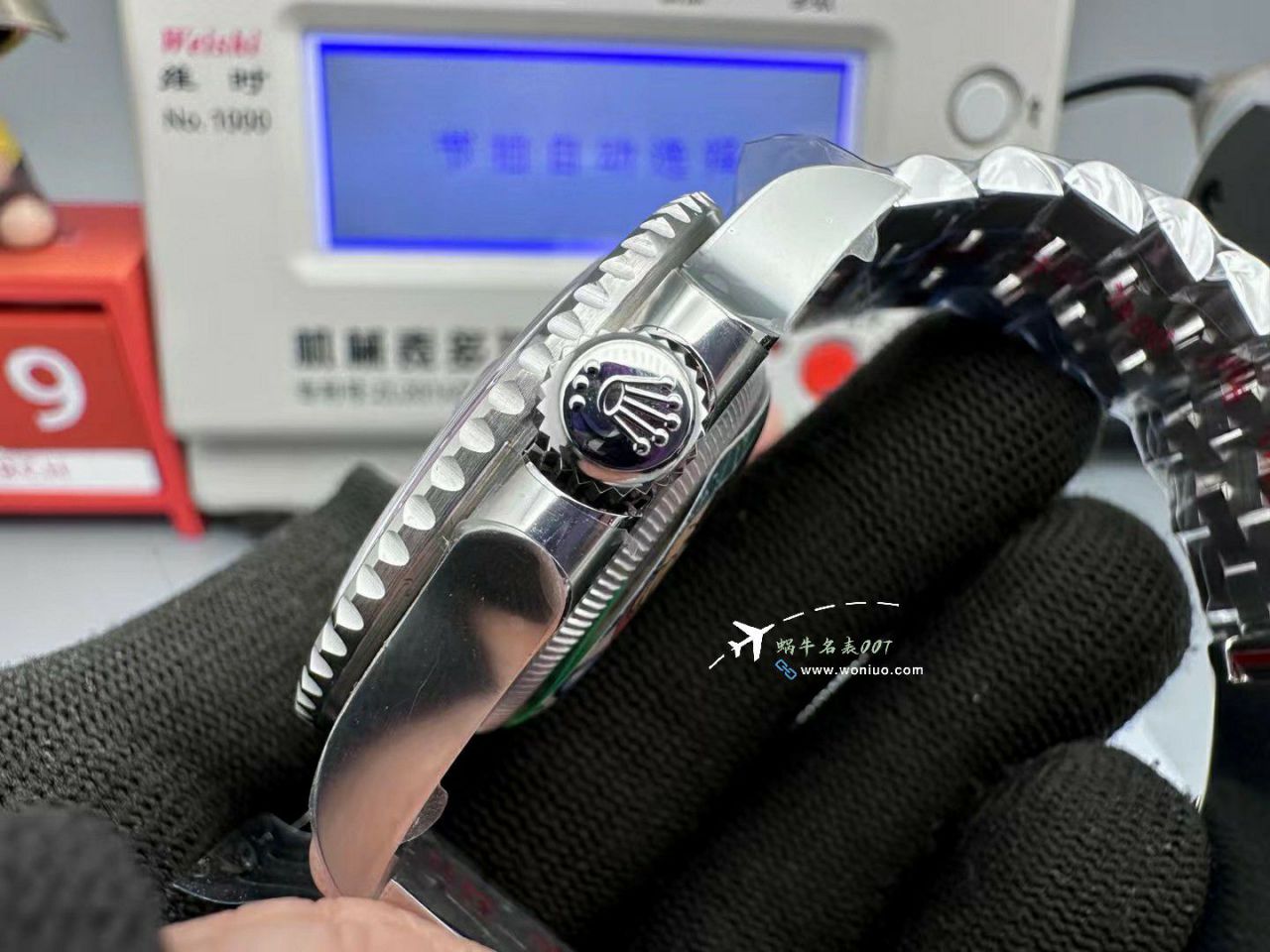  Video analysis  top 复刻C+V3 Rolex  GMT MASTER II高仿可乐圈m126710blro-0001 wrist watch  / R856