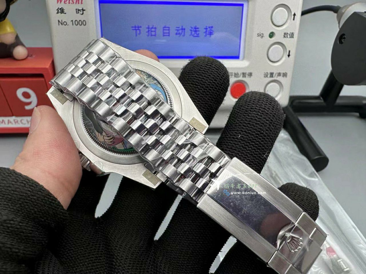  Video analysis  top 复刻C+V3 Rolex  GMT MASTER II高仿可乐圈m126710blro-0001 wrist watch  / R856