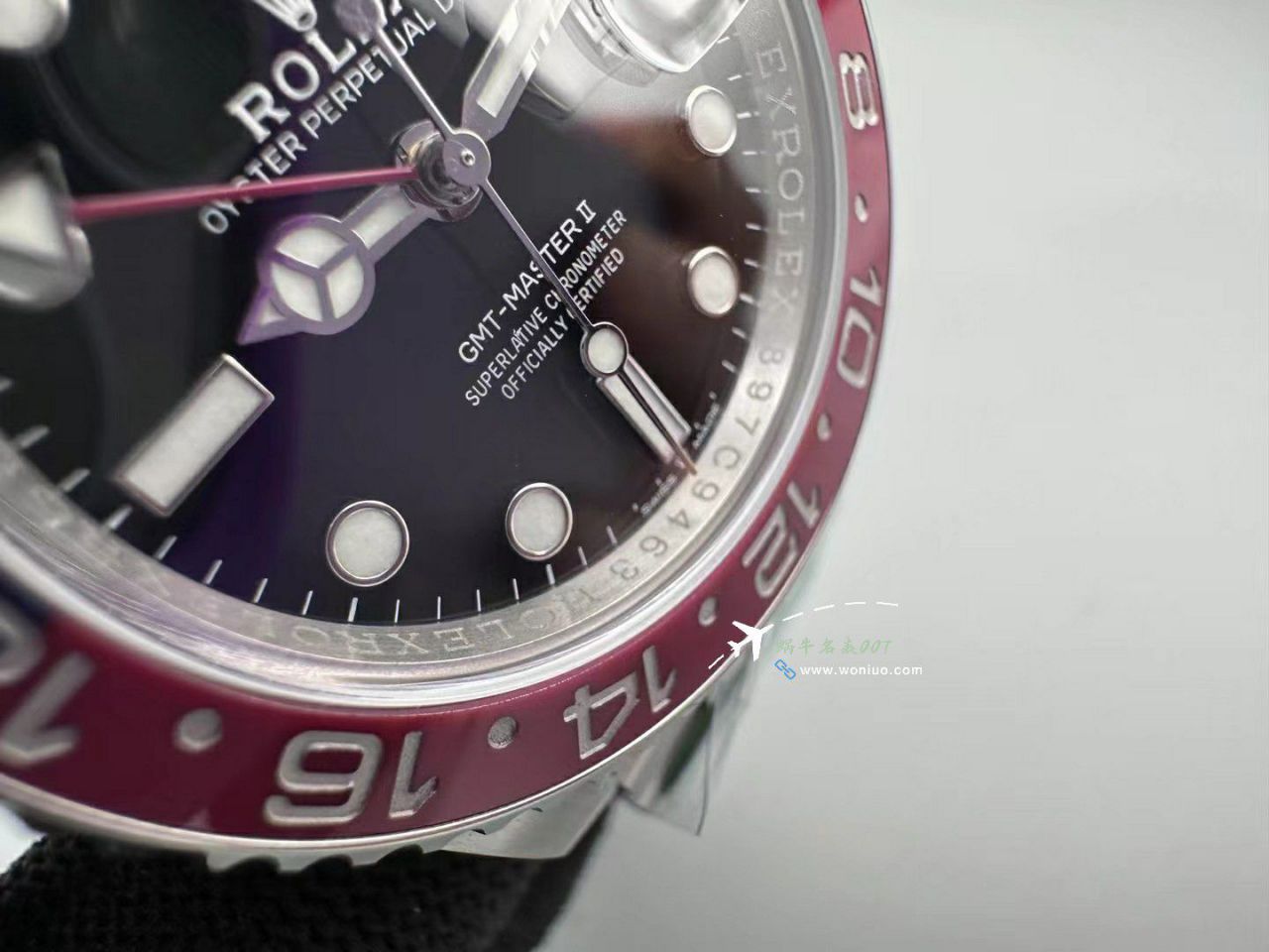  Video analysis  top 复刻C+V3 Rolex  GMT MASTER II高仿可乐圈m126710blro-0001 wrist watch  / R856