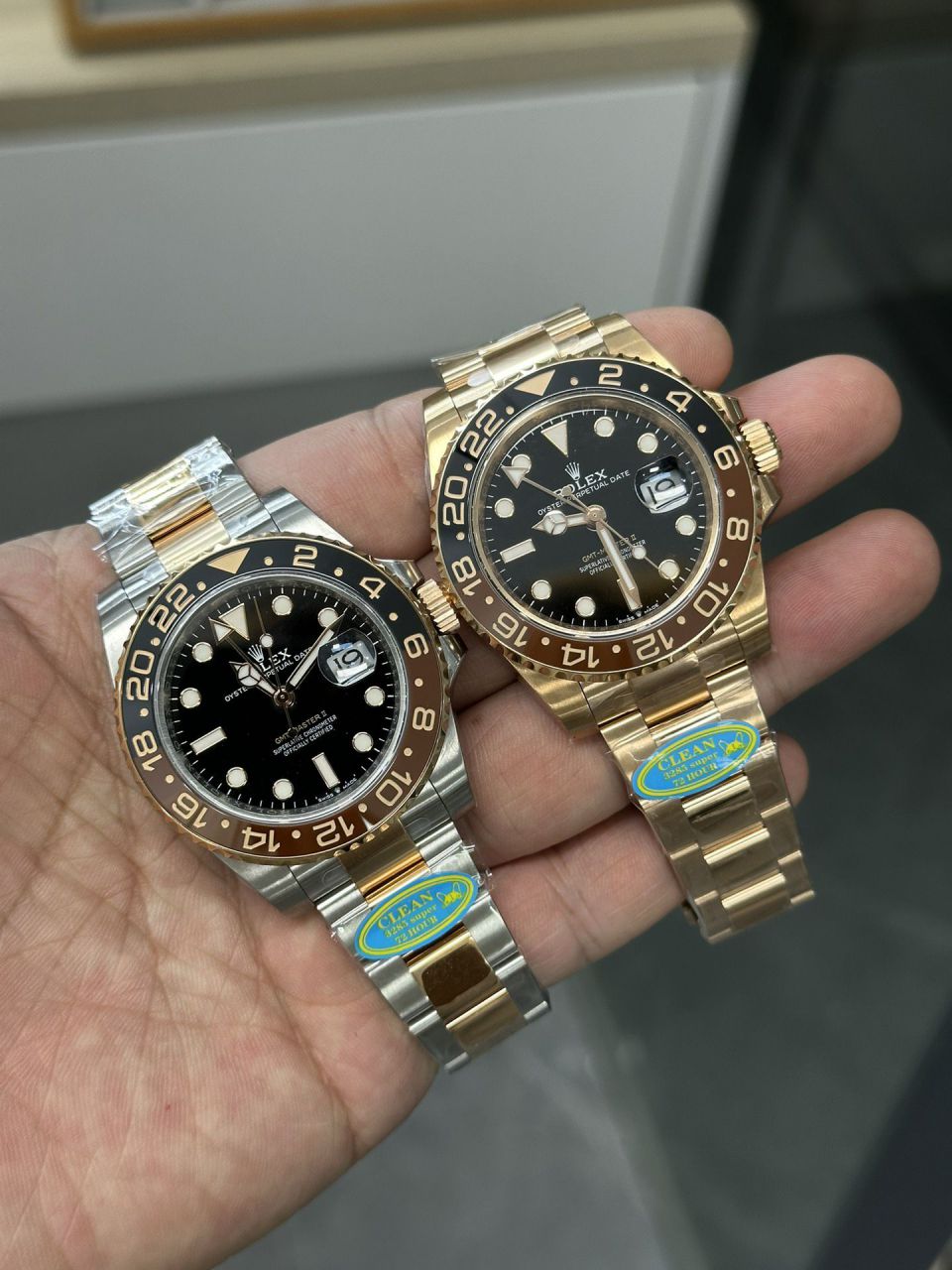 Clean Factory  Rolex  GMT MASTER 高仿沙士圈大闸蟹m126711chnr-0002，m126715chnr-0001 wrist watch  / R831