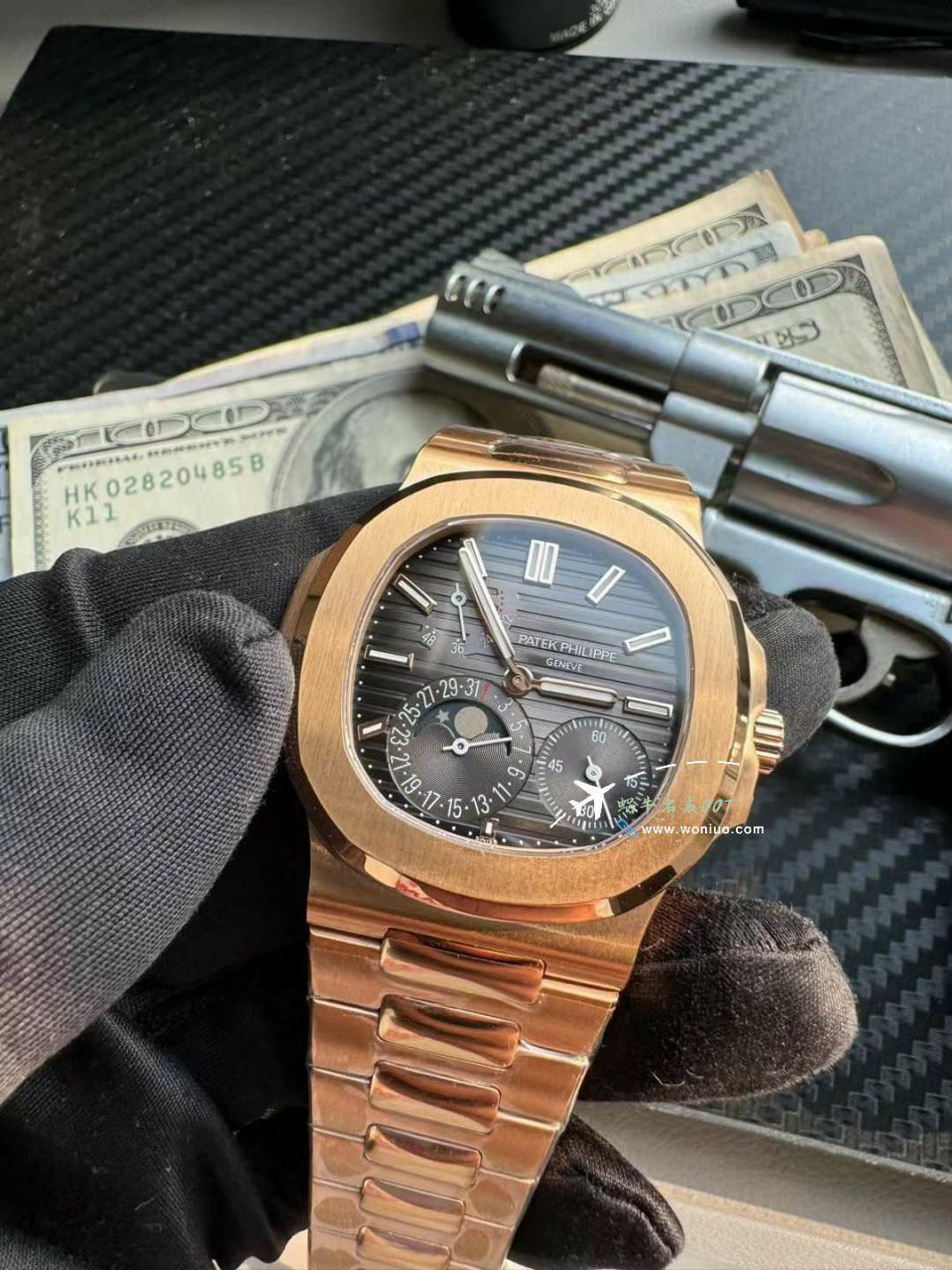 PPF PATEK PHILIPPE 运动优雅 Nautilus 一比一高仿复刻5712/1R-001 wrist watch  / BD391