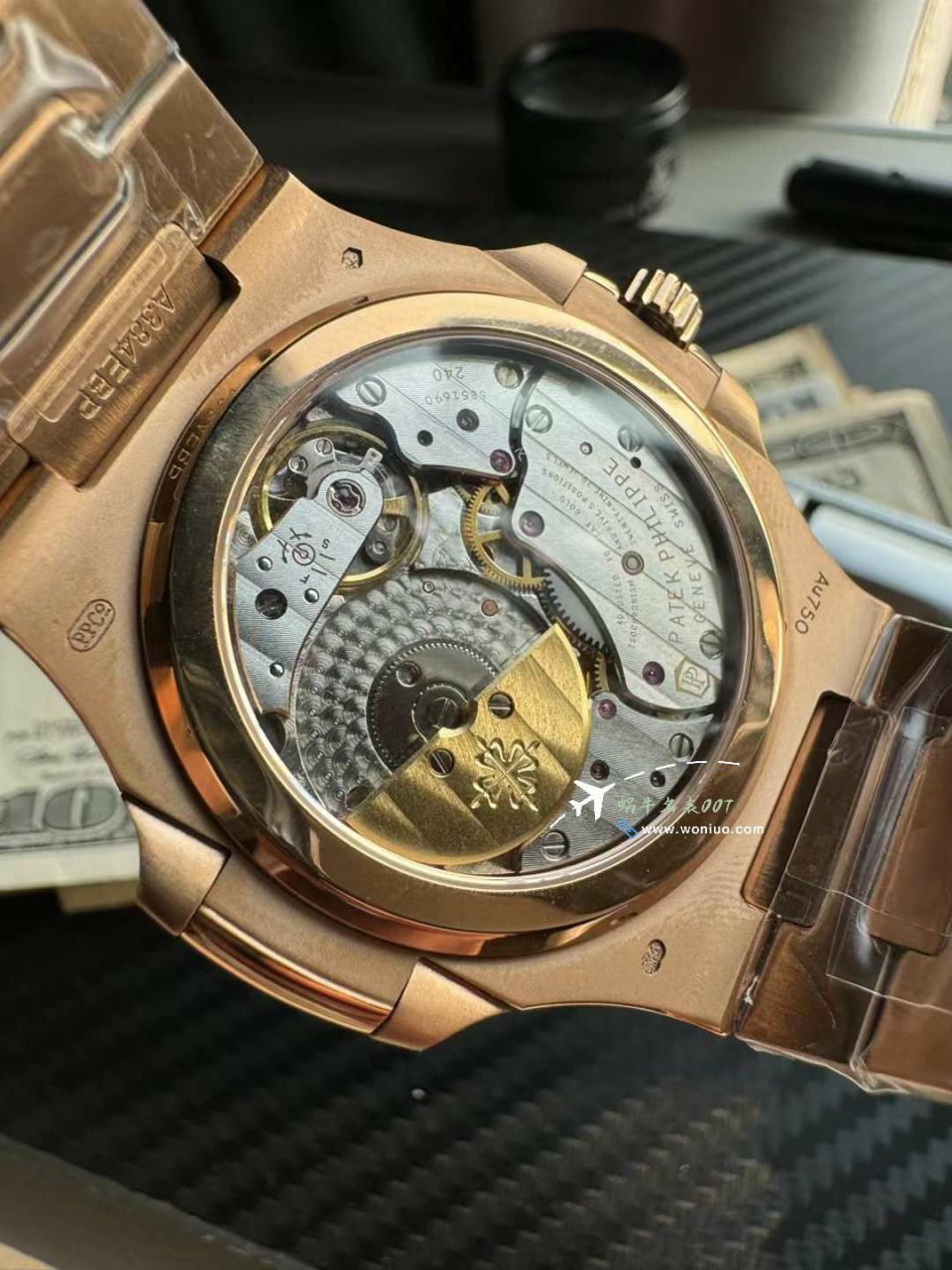 PPF PATEK PHILIPPE 运动优雅 Nautilus 一比一高仿复刻5712/1R-001 wrist watch  / BD391