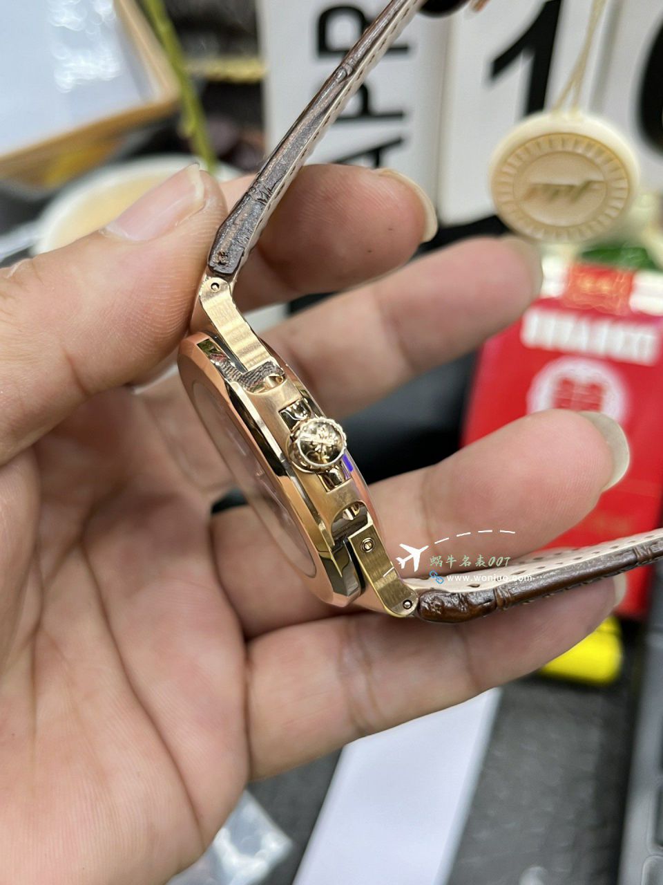 PPF PATEK PHILIPPE 运动优雅 Nautilus 一比一高仿复刻5712/1R-001 wrist watch  / BD391