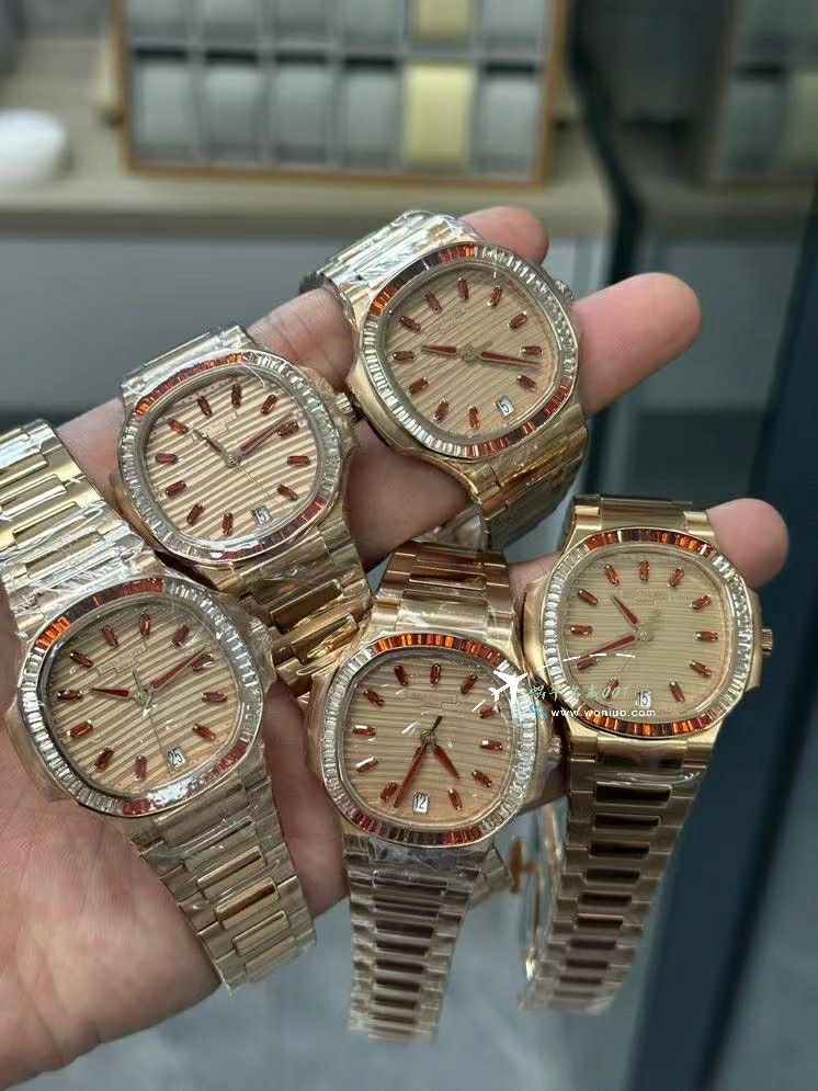 3K Factory  PATEK PHILIPPE 运动优雅一比一复刻高仿 Nautilus 女表7118/1300R-001 / BD392
