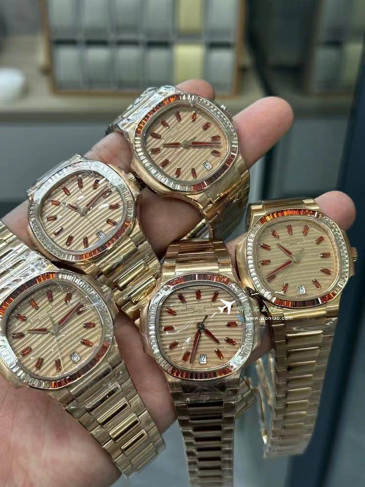 3K Factory  PATEK PHILIPPE 运动优雅一比一复刻高仿 Nautilus 女表7118/1300R-001 / BD392