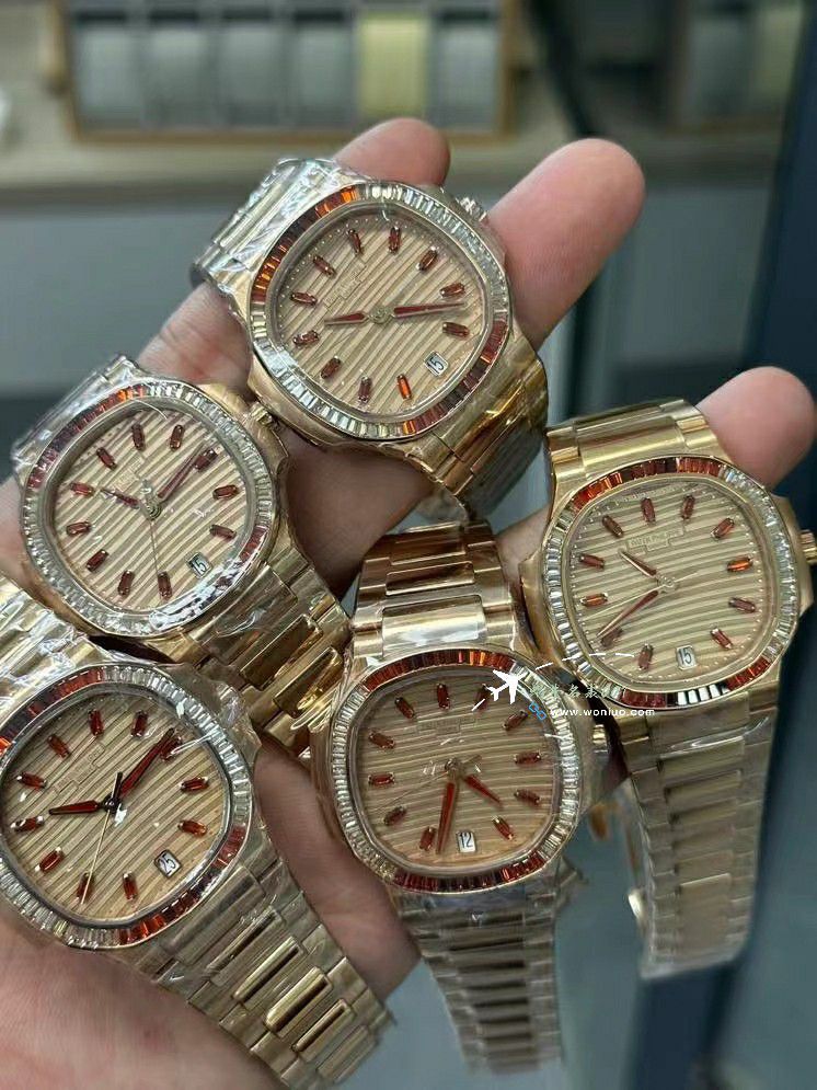 3K Factory  PATEK PHILIPPE 运动优雅一比一复刻高仿 Nautilus 女表7118/1300R-001 / BD392