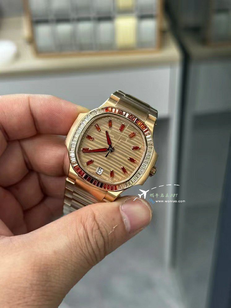 3K Factory  PATEK PHILIPPE 运动优雅一比一复刻高仿 Nautilus 女表7118/1300R-001 / BD392