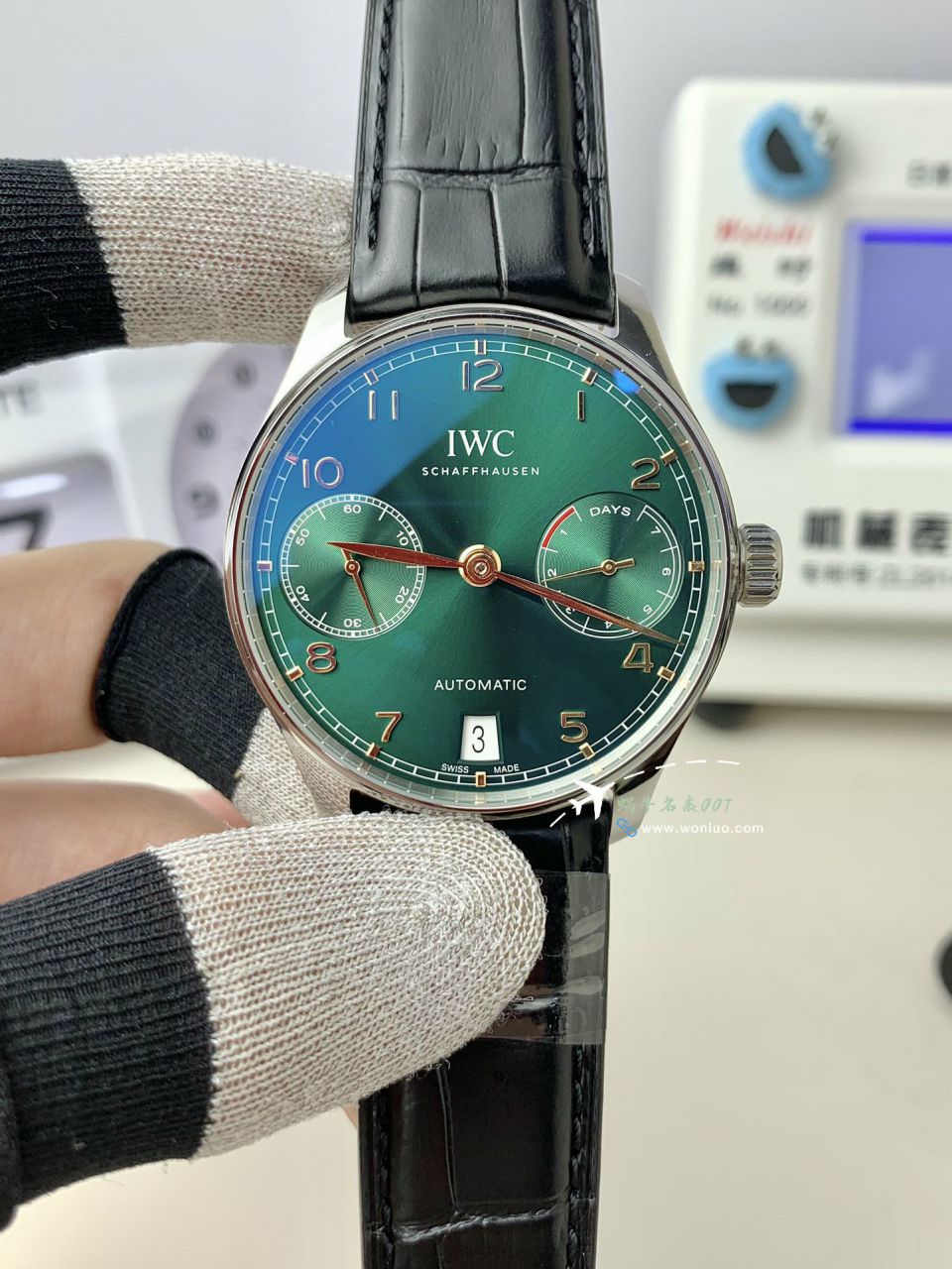 ZF IWC 复刻高仿葡七绿面葡萄牙系列IW500708 wrist watch (“科威特特别版”) / AP627