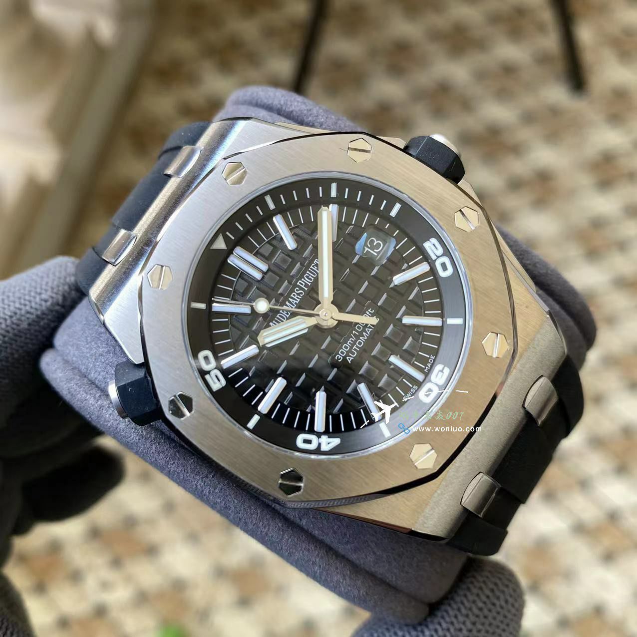APS top 复刻高仿Audemars Piguet  Royal Oak Offshore 系列15703ST.OO.D002CA.01 wrist watch  / AP272