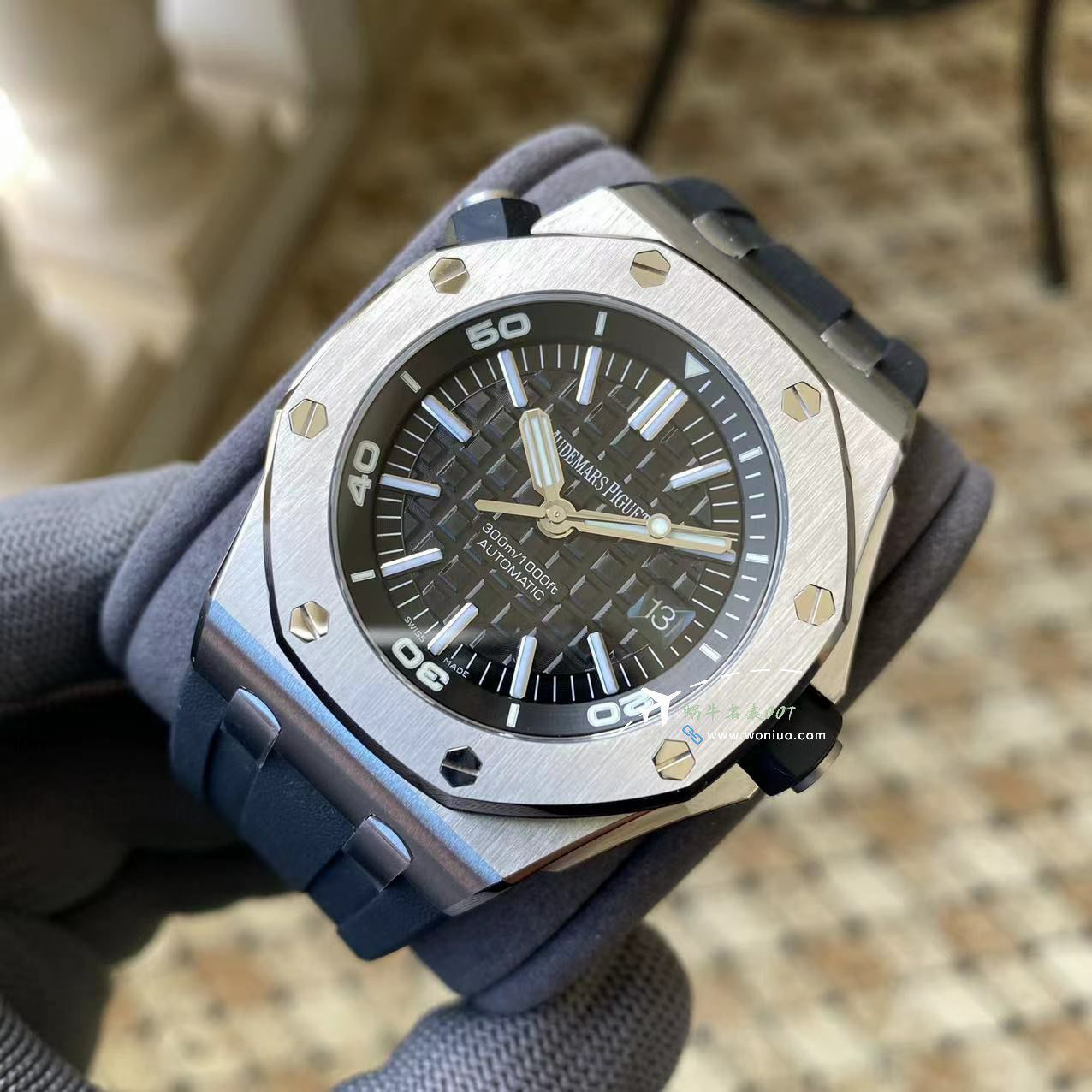 APS top 复刻高仿Audemars Piguet  Royal Oak Offshore 系列15703ST.OO.D002CA.01 wrist watch  / AP272