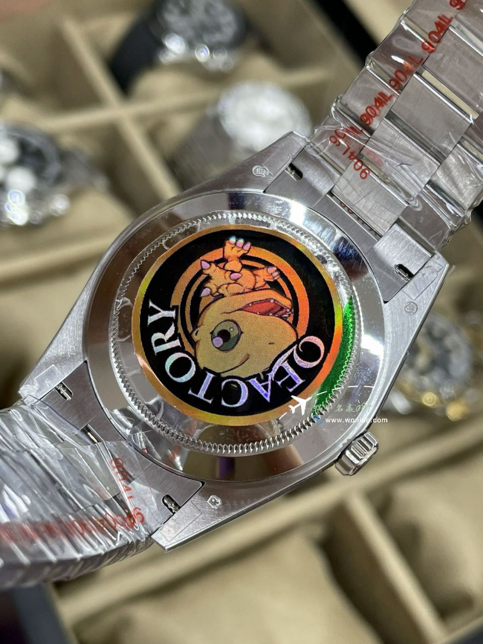 QF Rolex DD Day-Date  Adding weight 版本复刻高仿罗马烟熏绿m228238-0069，渐变蓝m228236-0024，渐变灰m228235-0055 / R857