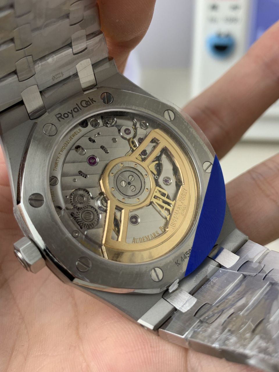 APS复刻高仿Audemars Piguet 皇家橡树系列15500ST.OO.1220ST.04 wrist watch  / AP273