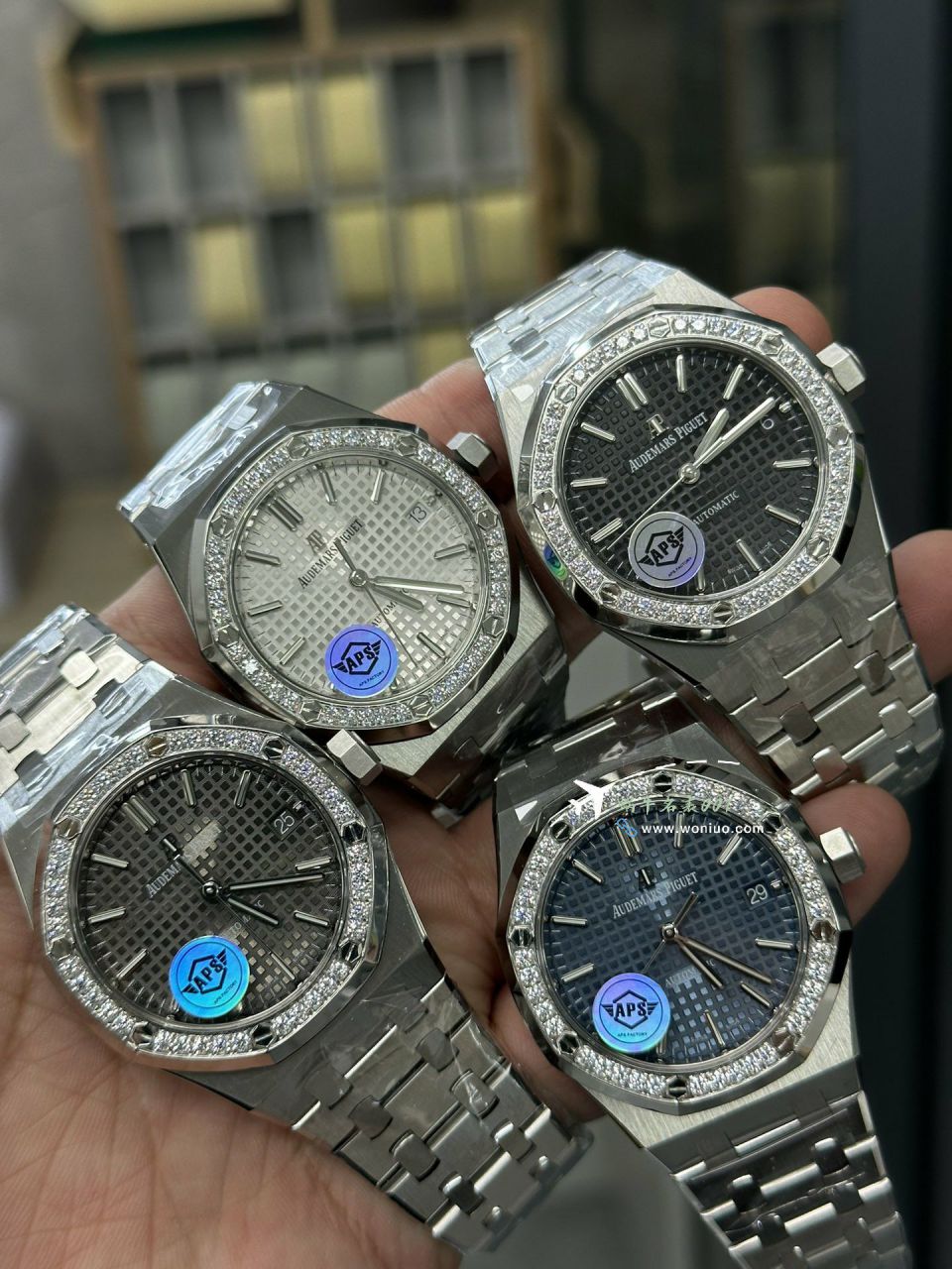 APSAudemars Piguet 皇家橡树复刻高仿 wrist watch 15451ST.ZZ.1256ST.03，15451ST. ZZ.1256ST.01，15451ST.ZZ.D011CR.01，15451ST.ZZ.1256ST.02 / AP276