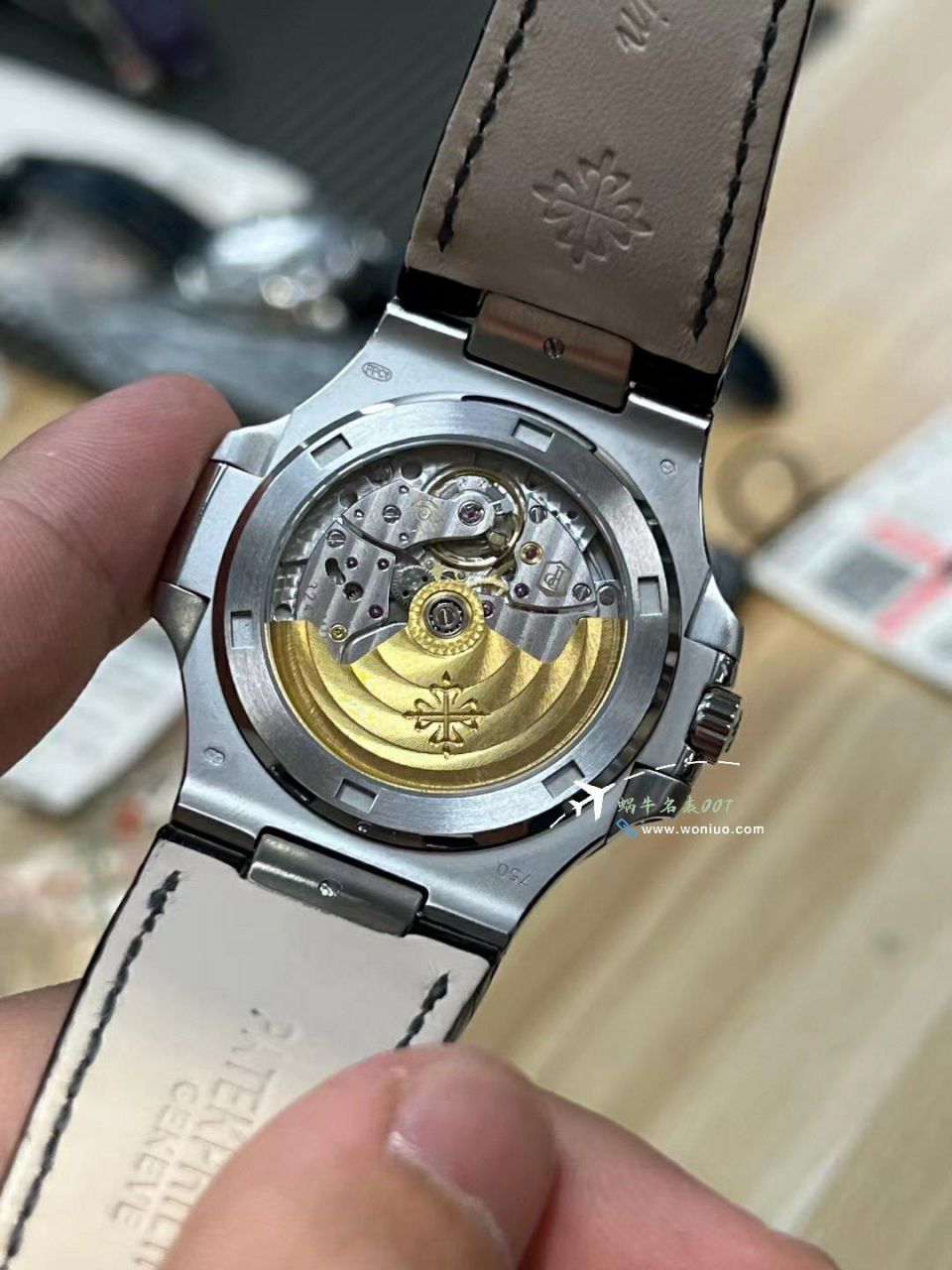  Video analysis 3K一体机 PATEK PHILIPPE 运动优雅 Nautilus 复刻高仿5711/1A 010 wrist watch  / bd393