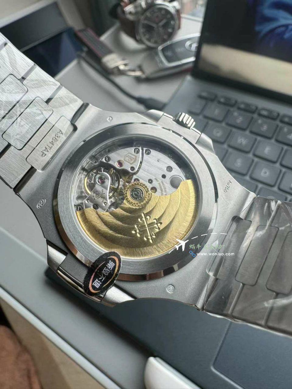 3K Factory  Nautilus 一体机一比一超A高仿复刻手表 PATEK PHILIPPE 5811/1G-001 wrist watch  / BD376